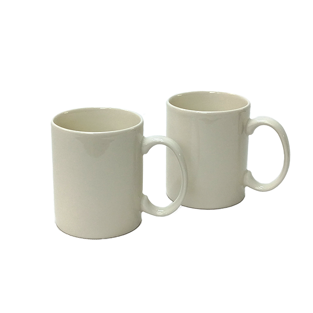 แก้วกาแฟเซรามิคสีขาว เนื้อ new bone