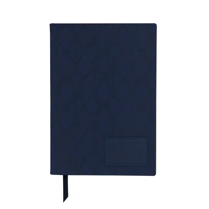 สมุด soft cover ปั๊มลายสีกรม-รุ่น 02